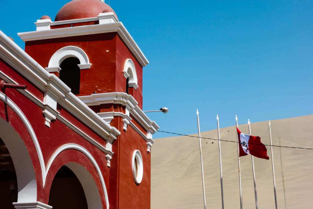 Gebouw Huacachina