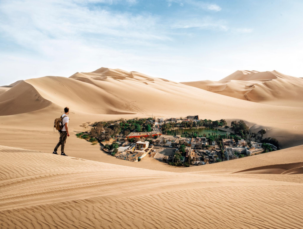 Uitzicht Huacachina